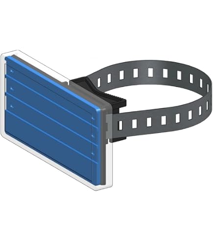 Produktbild von Prüfplakette ⌀ 15 Mm – 60 Stück, Blau, 2025–2030, Geprüft Nach DGUV Regel 112-198, Wasserfest