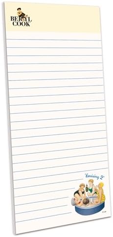 Beryl Cook Stationery - Magnetic Memo Pad Cruising 2