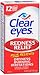 Clear Eyes Redness Relief Sterile Eye Drops - 0.5 Oz (Pack of 6) RS.3368.00