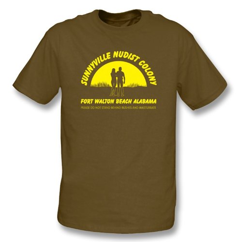 Preisvergleich Produktbild Sunnyville Nudist Colony T-Shirt X-Large