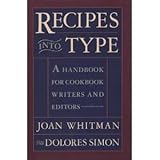 Image de Recipes into type: A handbook for cookbook writers and editors