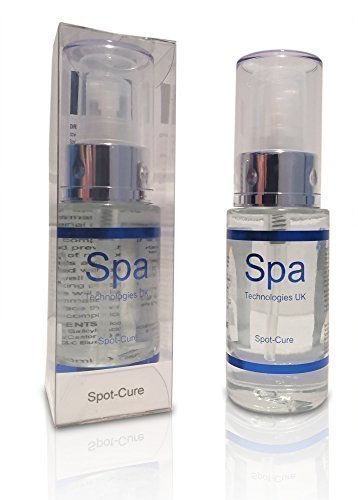 SPOT CURE, Best Acne Treatment for fast effective removal of Spots, Acne, Blackheads and Whiteheads and replaces the need for Spot cream, will settle Redness and Inflammation in under 24Hrs, 100% Guaranteed, No Parabens.