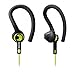 Price comparison product image Philips SHQ1400CL/00 ActionFit Sport Headphones (3 Wearing Styles, Optimal Sound Performance) - Black/Green