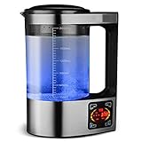 BIOFAMILY Micro-Elektrolyse Wasserstoff-Reiche Anionen-Sauerstoff-Wasserkessel-Flaschen-Wasser-Maschine 2L Portable-Wasser-Behälter-Küchen-Hotel-Geschenk,10Pcs