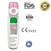 Baby Thermometer,AsscomÂ® Ear thermometer for Baby Child infant Adult - digital body Temperature Thermometer - Infrared From the Forehead or By Insertion in the Ear - For Babies Adults Children High Accuracy Multi - function Clinical Thermometers - Also Ideal for Basal Temperature Readings - Stores 20 Last Temperatures Taken |100% Clinically Proven to Be Highly Accurate|This High Quality.