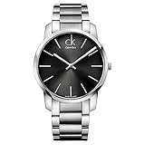 Calvin Klein Herren-Armbanduhr City Analog Quarz Edelstahl K2G21161