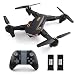 Produktbild Faltbare RC Quadcopter Visuo WiFi FPV 720 P Kamera/120 ° Weitwinkel Kamera trajektory Flug Quadcopter Weihnachten-Geschenke (XS809S)