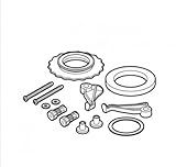 Solamente para WC Dama-N Roca AV0012700R - Kit Fijación Tanque Plastico-Taza Recambio - Colleción De Baño - Porcelana - Fijaciones