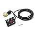 Produktbild CNSPEED Auto Öldruckanzeige 0~8 BAR Auto Digital Diesel Universal-Rot-Licht 12V Turbo Ölpresse-Meter-Sensor (schwarz)