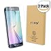Produktbild Galaxy S6 Edge Displayschutzfolie, yootech [2er Pack] [blasenfrei] [HD Klare] geschwungene Kante zu Kante Displayschutzfolie für Samsung Galaxy S6 Edge, lebenslange Garantie