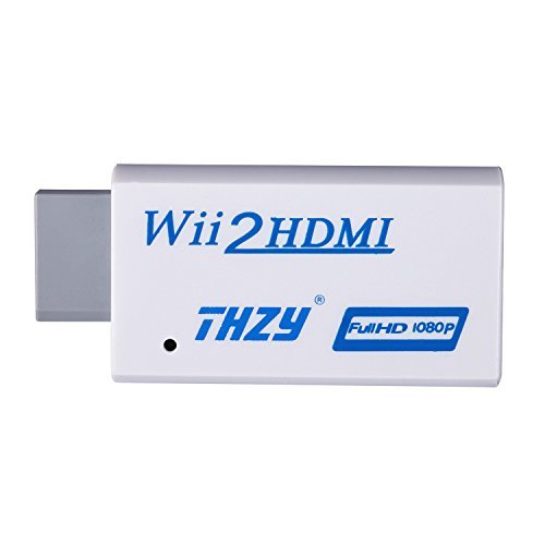 Wii zum HDMI Konverter, THZY Wii zu HDMI 720P / 1080P HD Konverter Output Video Upscaling Audio Adapter – Unterstuetzt alle Wii Anzeigemodi - 3