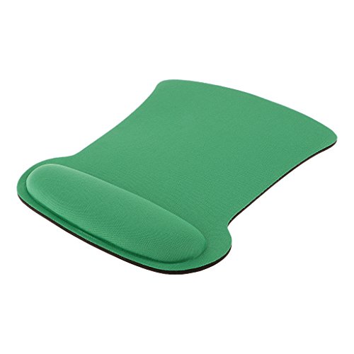 Generic Ergonomisches Design Mausmatte mit Mausunterlage Handauflage aus Gimmi Bequeme - Grün