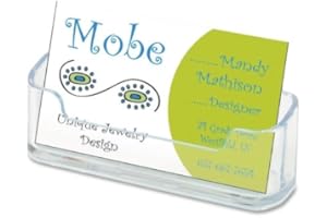 deflecto Visitenkartenhalter 96x35x45mm Inh. bis 50 Karten