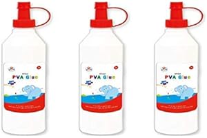 GEGIZUN 500ml White PVA Glue - Pack of 3