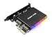 Produktbild EZDIY-FAB Dual M.2 Adapter für SATA und PCIE NVMe SSD mit 5V ARGB Kühlkörper,Unterstützung für NGFF PCIe SSD (M-Key) und M2 SATA SSD (B & M-Key) 2280 2260 2242 2230