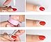 Nail Art Peel Off Base Coat Liquid Gel Cream Tape Polish Palisade Ideal for Manicure Pedicure Keep Cuticle Fingers and Toes Always Clean When Painting Nails By ONE1X® (Blue)