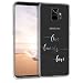 Produktbild kwmobile Samsung Galaxy S9 Hülle - Handyhülle für Samsung Galaxy S9 - Handy Case in Silber Transparent