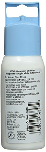 Gallery Glass Window Color 2oz-Hologram Shimmer - 2