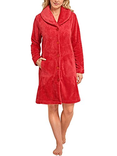 Preisvergleich Produktbild Schiesser Damen Bademantel 153093, rot, 36