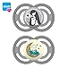 Produktbild MAM Perfect Day & Perfect Night Schnuller 6-16 Uni Mix // 2er Set // inkl. 2 Sterilisiertrasportboxen