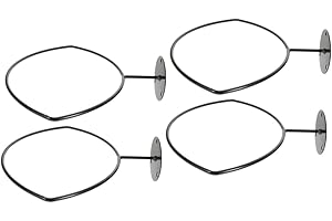 INOOMP 4 pcs Soccer Stand Bracket for Brackets Iron Storage Metal Racks Wall Decor Shelf Holders Room Balls Rugby Shop Sports Display Holder Ball Basketball Rack Mounted Football