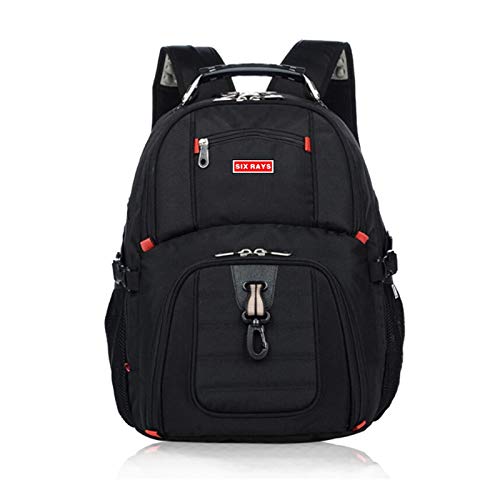 Preisvergleich Produktbild Notebook 15.6 'Rucksack, externer USB-Ladegerät für Schweizer Computerrucksack, Diebstahlsicherer Rucksack, wasserdichte Tasche, für Herren und Damen