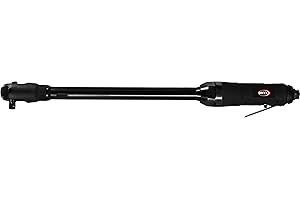 AP ASTRO PNEUMATIC TOOL COMPANY Astro Tools 1120 Onyx 22 Inch Long Reach 3/8" Air Ratchet-85ft-lbs-280rpm, Black
