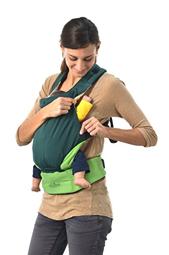 Amazonas Baby Trage Amazonas Babytrage Smart Carrier Ultra Light, grün, One Size, 021520 - 2