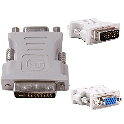 Storite® DVI-I Dual Link Male 24+5pin to 15 pin VGA Female Adapter for Dual Monitor Display RS.179 (74.00% Off) - Amazon Storite® DVI-I Dual Link Male 24+5pin to 15 pin VGA Female Adapter for Dual Monitor Display RS.179 (74.00% Off) - Amazon