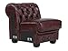 Produktbild Massivum Chesterfield Sofa Modul 1-Sitzer ohne AL Zusammensetzbar, Leder, rot, 98 x 48 x 79 cm