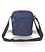 Messenger Sling Bag for Men - Cosmus Index casual Sling bag for 10 inch iPad/Tablet - Navy Blue & Red RS.399.00