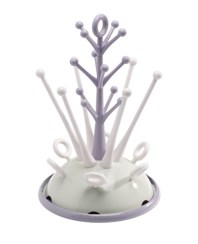 Beaba feeding Bottle Draining Rack Baby Pink