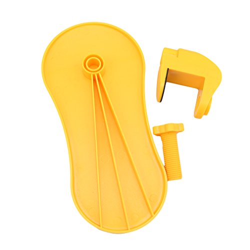 HENGSONG 1x PC Computer Laptop Arm Handgelenkauflage für Ausflüge Tabelle Pad Unterstützung Unterarm Armlehne (gelb) - 2