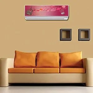 Rangoli Wall Ac Sticker 20cm or 90cm Pack of 1 MulticolorVinyl AC 89