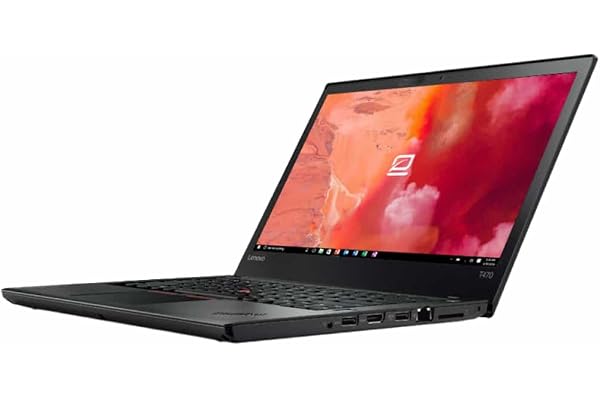 Ordinateur Portable 14 Pouces, PC Portable 14 Pouces, Lenovo ThinkPad T470, i5-7300U, RAM 16 Go, SSD 512 Go, Laptop Windows 11 Pro, clavier AZERTY Français, Webcam, Garantie 2 Ans (Reconditionné)
