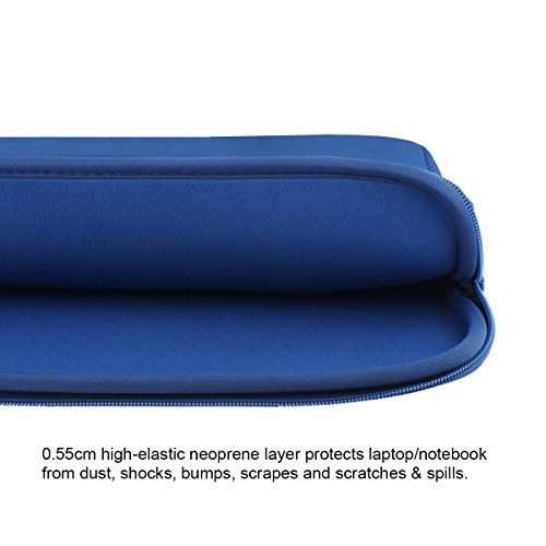 Zikee 13,3-14 Zoll Ultradünne, Stärkste Neopren Wasserfeste Schutzhülle für Laptops / Ultrabooks in Vielen Farben erhältlich - 6