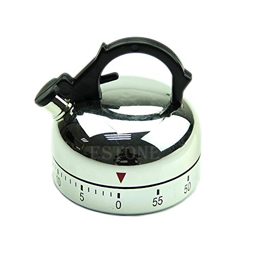 Preisvergleich Produktbild Küchenwecker / Wecker, 60 Minuten, Teekanne, mechanisch