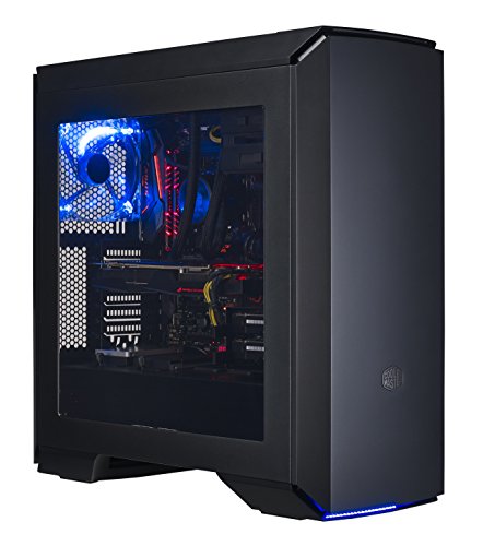 Cooler Master MasterCase Pro 6 Blue LED PC-Geh  use  ATX  micro-ATX  Mini-ITX  USB 3 0  Seitenfenster  MCY-C6P2-KW5N