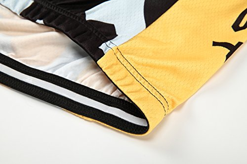 [Größe:S-5XL][option:Trägerhose,3D 2.8cm Sitzpolster] Fahrrad Trikot Langarm Radhose Radtrikot Fahrradbekleidung Herren Männer Hemd mit lange Ärmeln Set Cycling OutdoorTrikots Windjacke Neue - 6