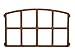 Produktbild Stallfenster Eisenfenster Scheunenfenster Eisen Fenster 78x47cm im Antik-Stil