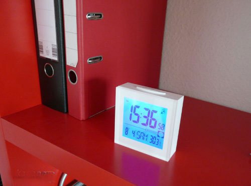 Digitaluhr Funkwecker Wetterstation Funkuhr 3501c - 9