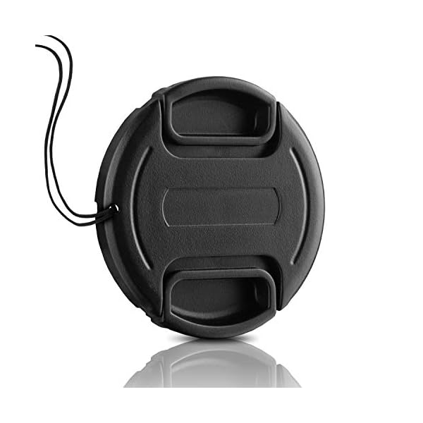 Ares Foto® 37mm Tapa de la Lente • Tapa de Objetivo • Lens Cap con resortes Extra Fuertes para un Agarre Firme para…