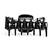 Gleader 12pcs Women Girls Hair Claw Clip Jaw Clamp Black Hairpin Summer Tiara