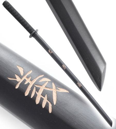 Bokken Noir Black Edition Bokken Kendo Entrainement Arts Martiaux Baton Epee Bois