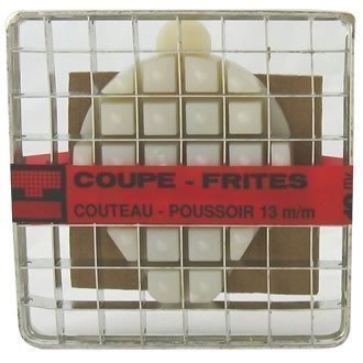 TELLIER C013 kit Lame et Poussoir pour D463 Broyeur de pommes de terre, 13 mm x 13 mm