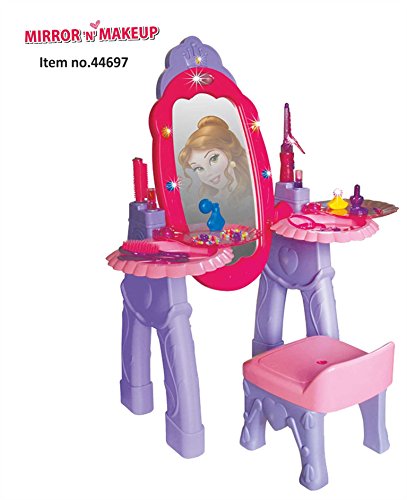 Toyzone Disney Princess Toy Beauty Mirror Set -Multicolour