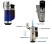 Produktbild Set Xikar Tech Feuerzeug Jetflamme blau inkl. Tycoon Premium Spezialgas für Jetflamme