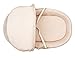 Kinder Valley Wicker Moses Basket (Pink Waffle Natural)