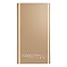 Produktbild Ouneed Powerbank Zusatzakku USB 10000mAh Externer Akku Ausgängen Powerbank für iPhone, iPad, Samsung Galaxy und Andere Smartphones (Gold)