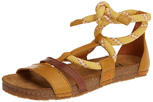 ART Damen 0456 Memphis Creta Sandalen mit Plateau, Gelb (Sun), 37 EU ART Damen 0456 Memphis Creta Sandalen mit Plateau, Gelb (Sun), 37 EU